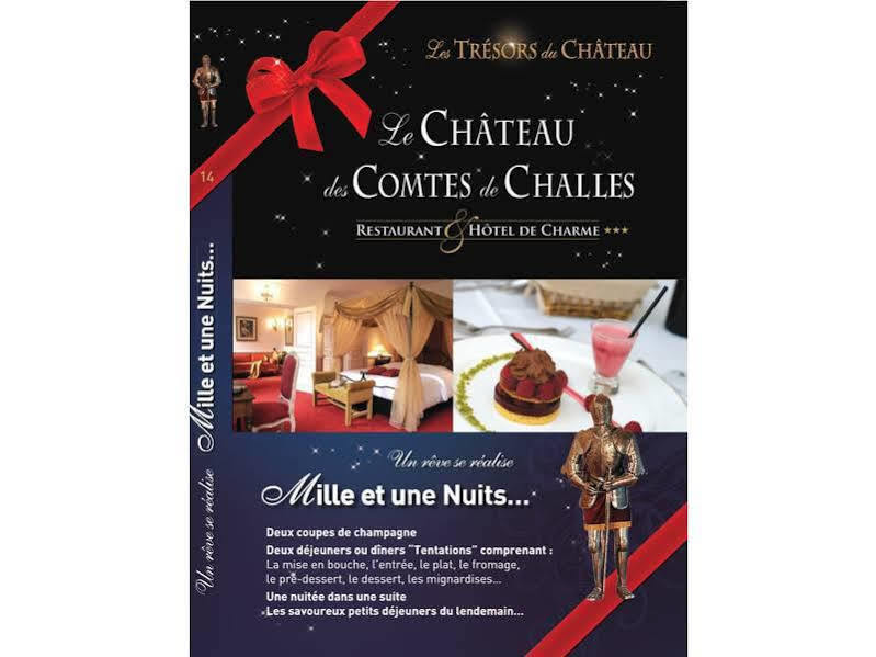 Chateau Des Comtes De Challes Exteriör bild