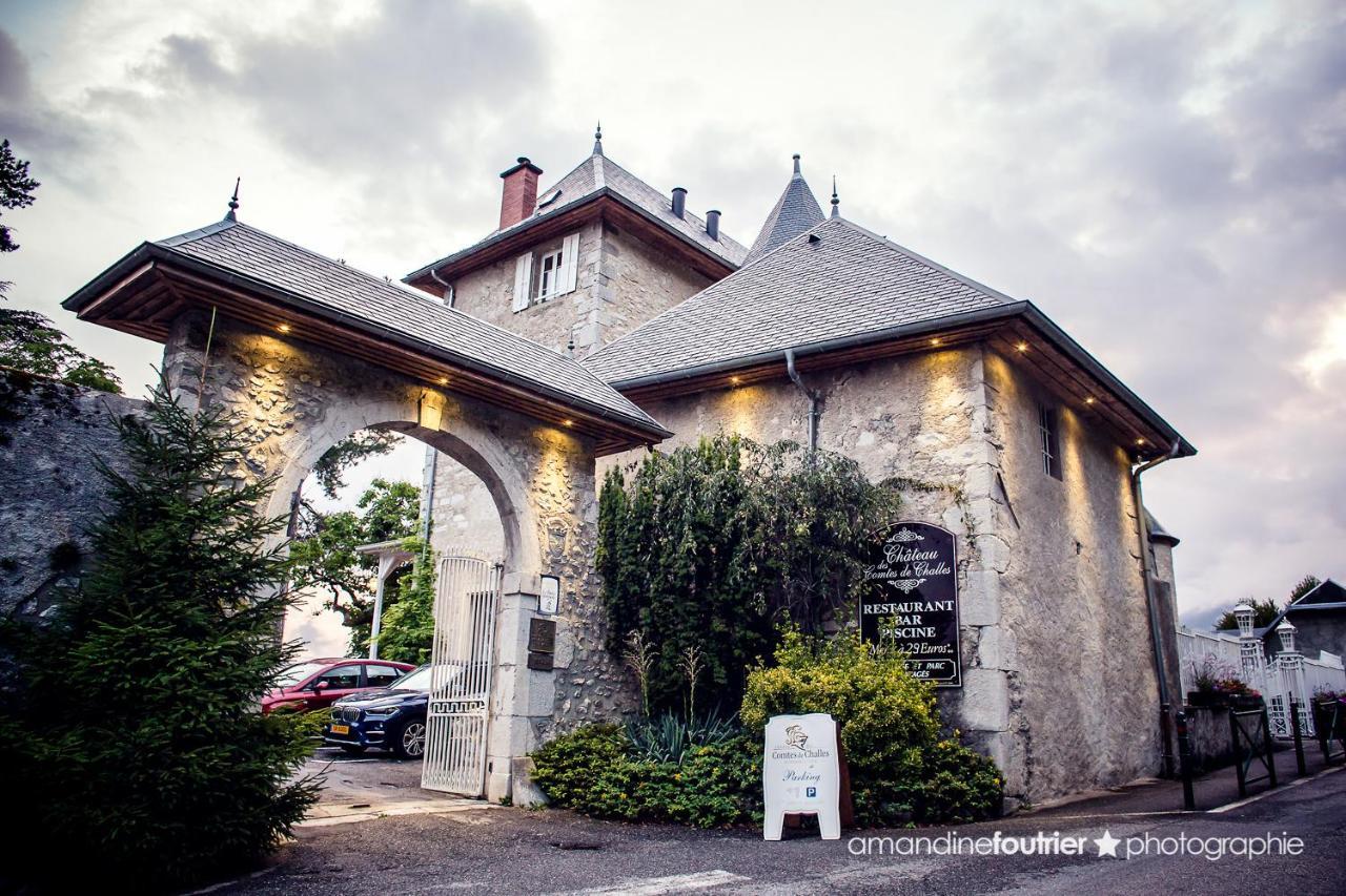 Chateau Des Comtes De Challes Exteriör bild
